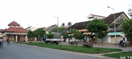 Trang Bang ancient village became urbanized with ancient features fading